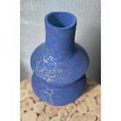 Vase en tadelakt martelé